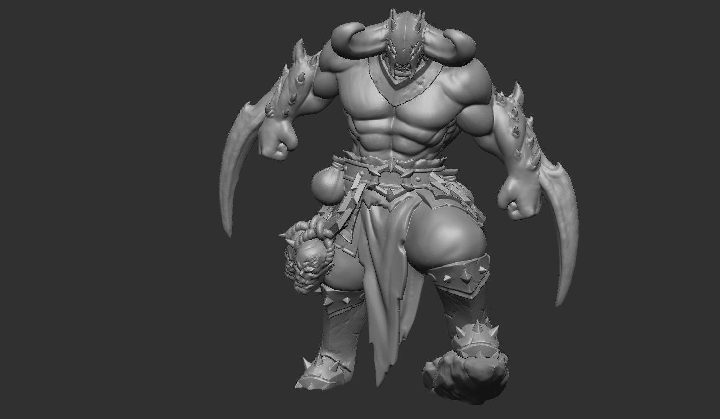 Goreclaw Raiders - Impaler 3D print model_4
