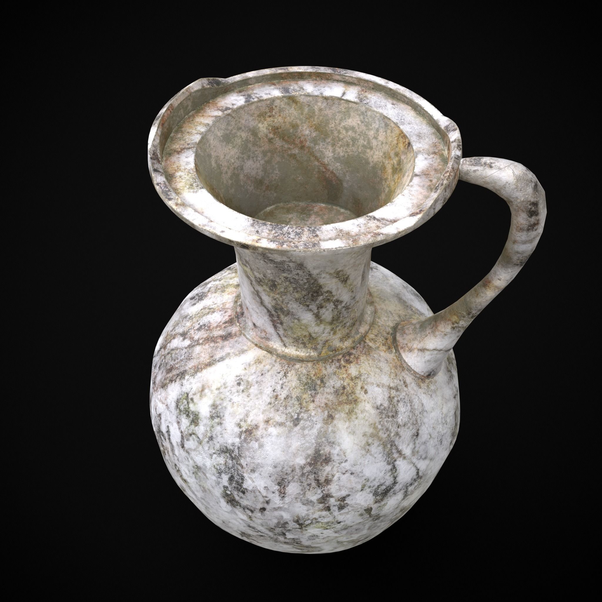 Marble Pitchers 3D Model Collection_7