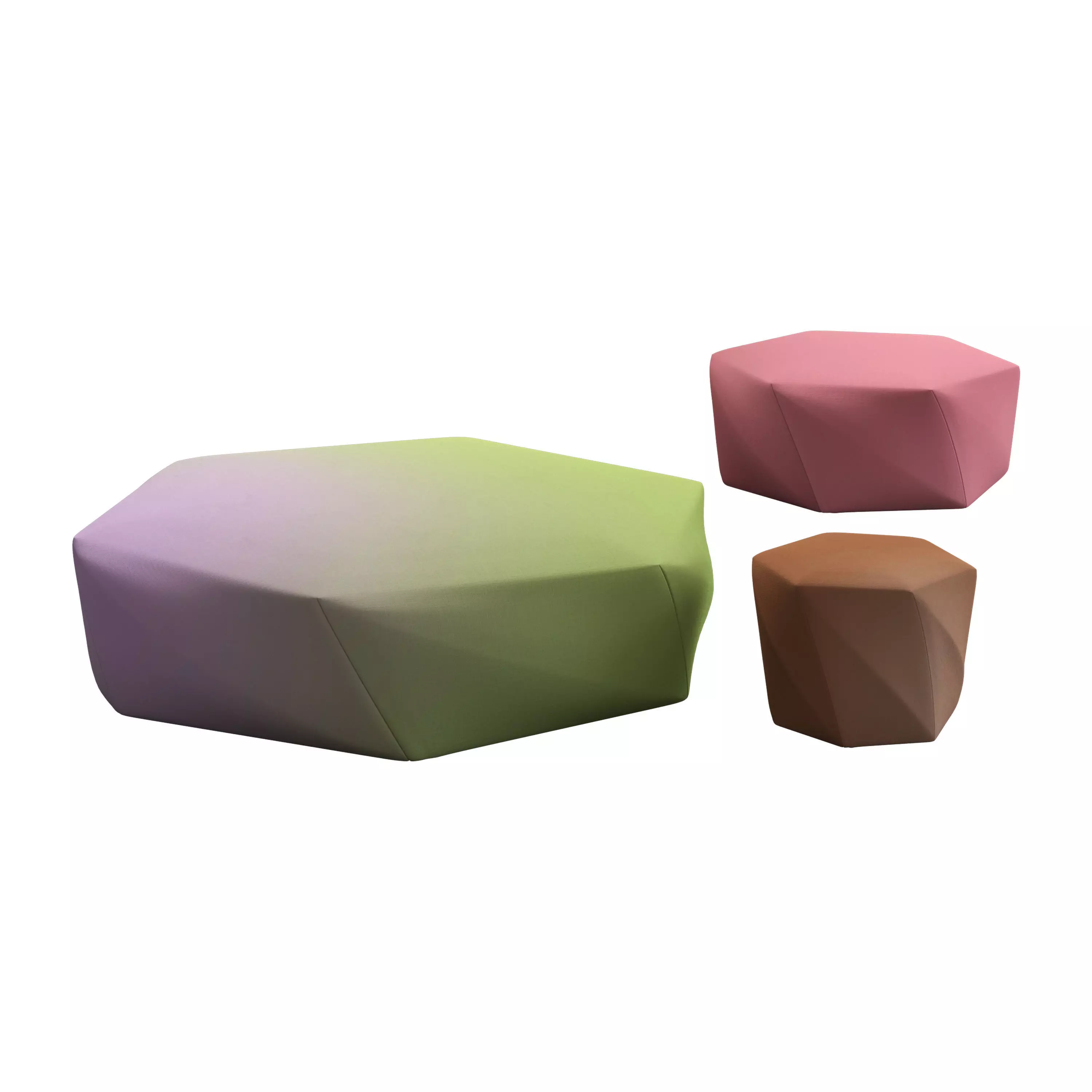 Brook pouf by MOROSO 3D model_0