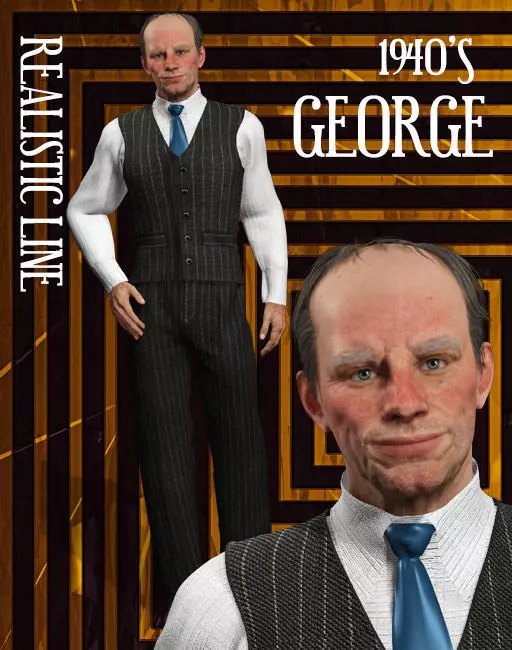 Films Noirs Collection 1 George 3D model_0