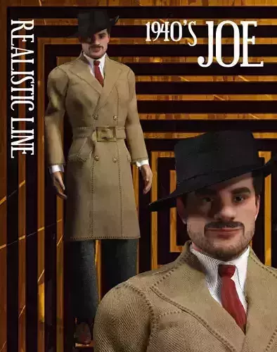Films Noirs Collection 1 Joe 3D model