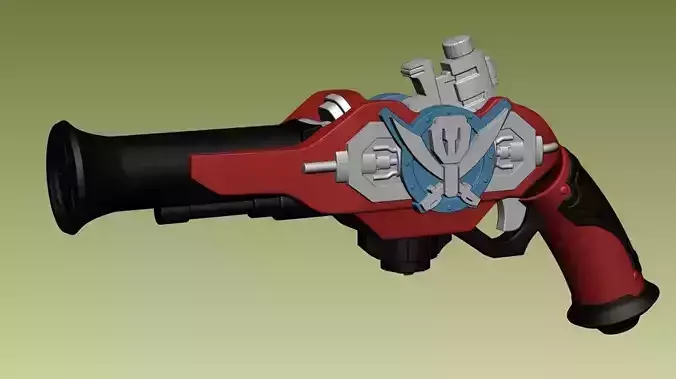 Gokai Gun 3D print model