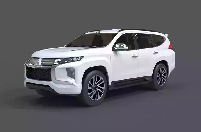Mitsubishi Pajero Sport 3d model 2021-2022