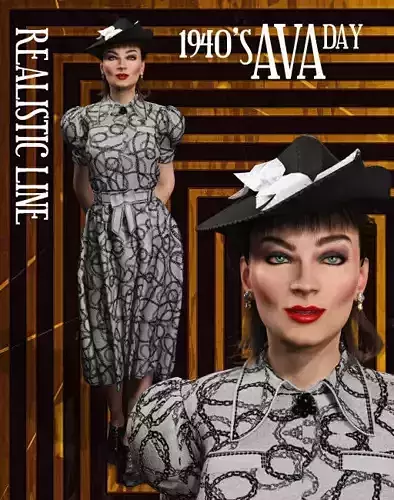 Films Noirs Collection 1 Serena Day Look 3D model