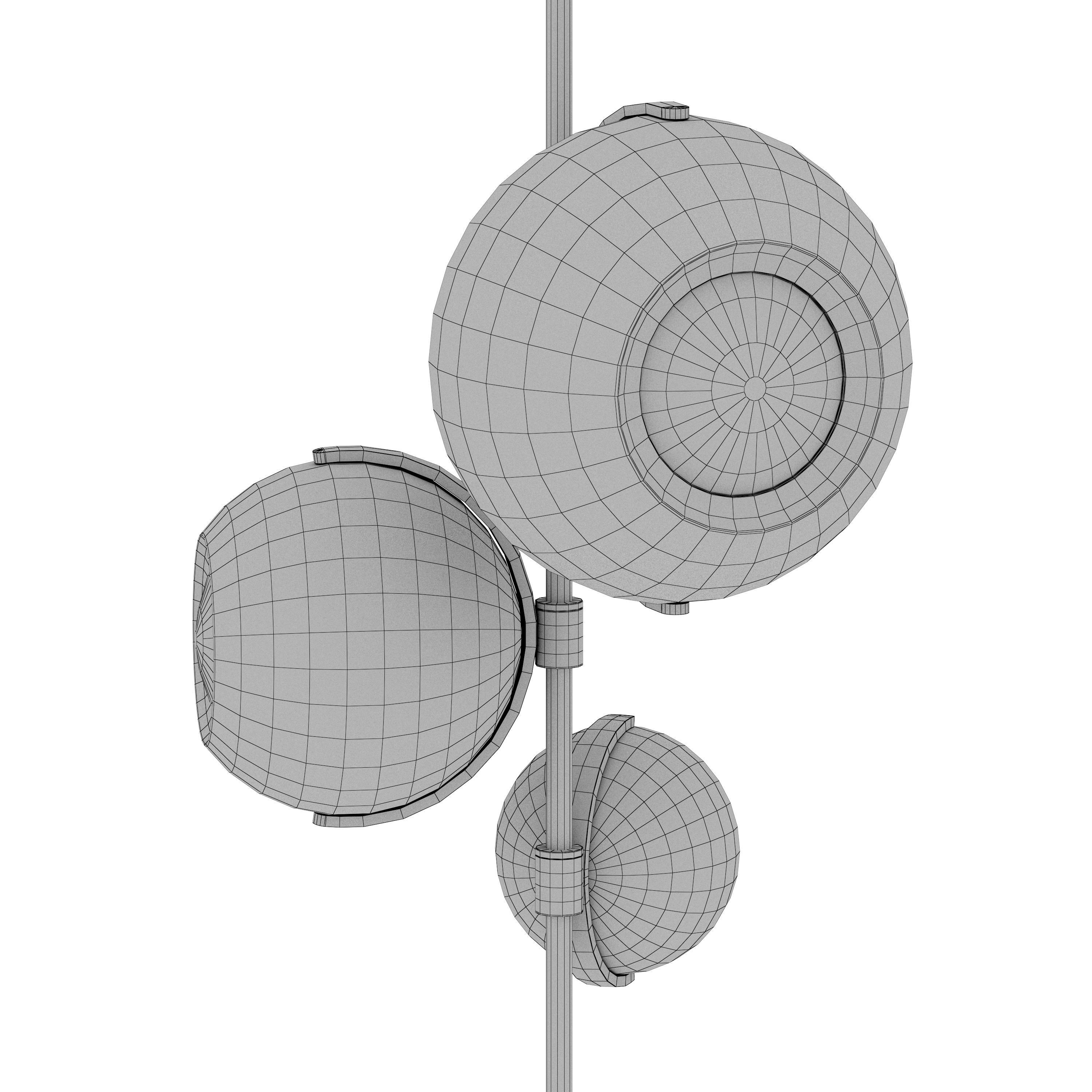 Holly Hunt - Another Day Hanging Light-LED7 3D model_2