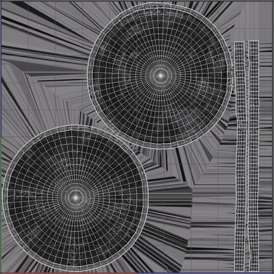 Bitcoin coin Low-poly 3D model_6
