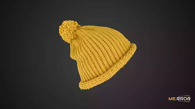 Yellow Knit Hat