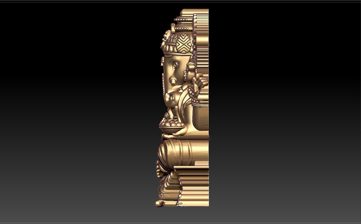 GANAPATHI PENDENT 3D print model_3