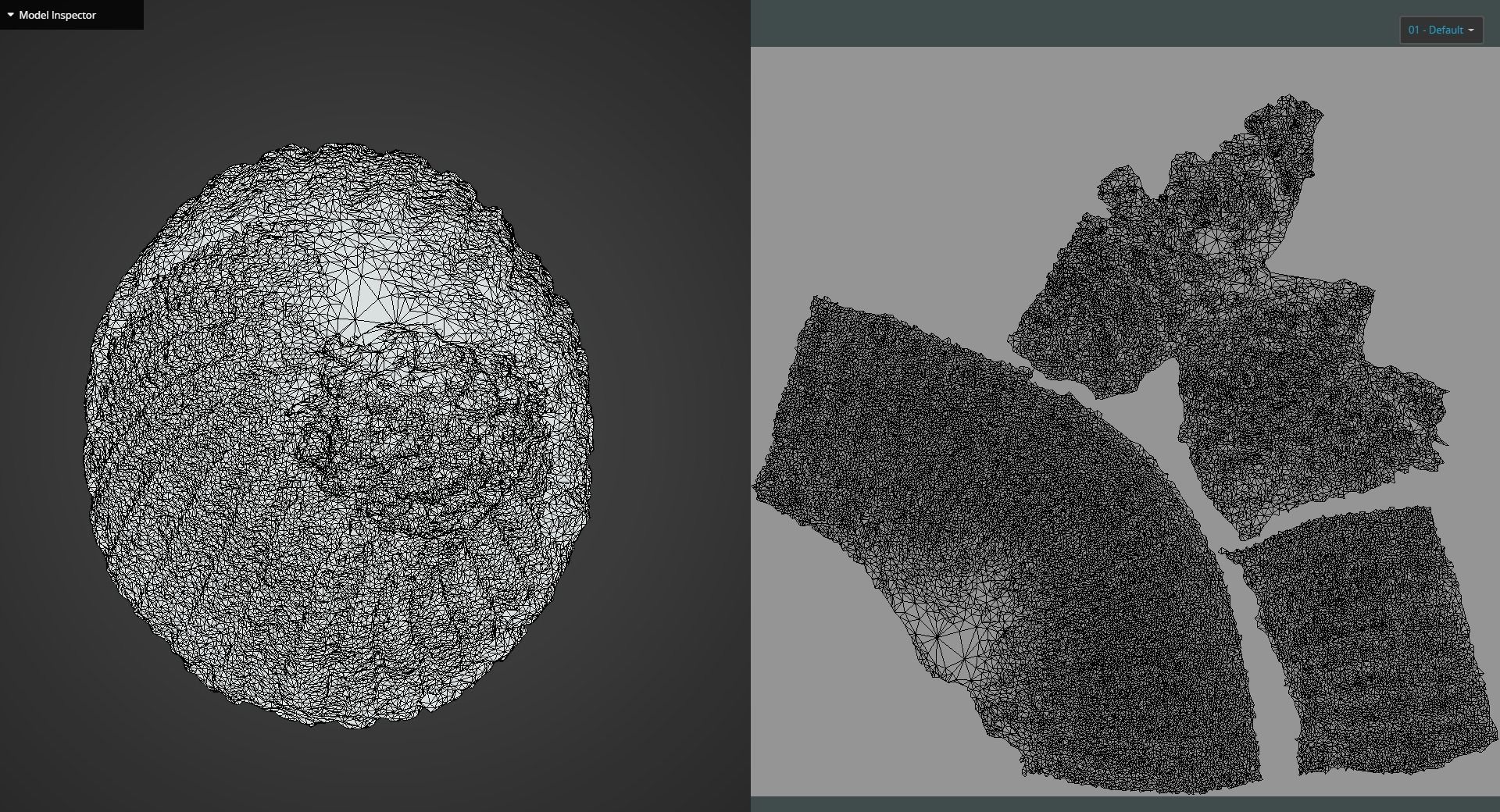 3 Color Knit Hat 3D model_12