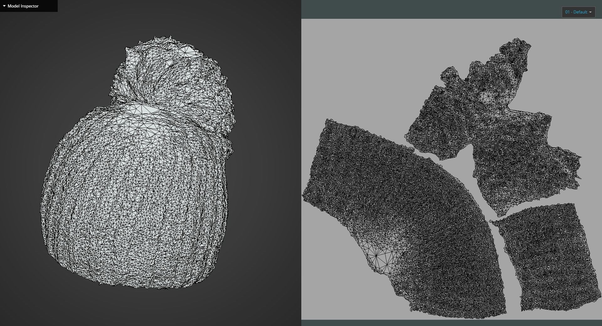 3 Color Knit Hat 3D model_13