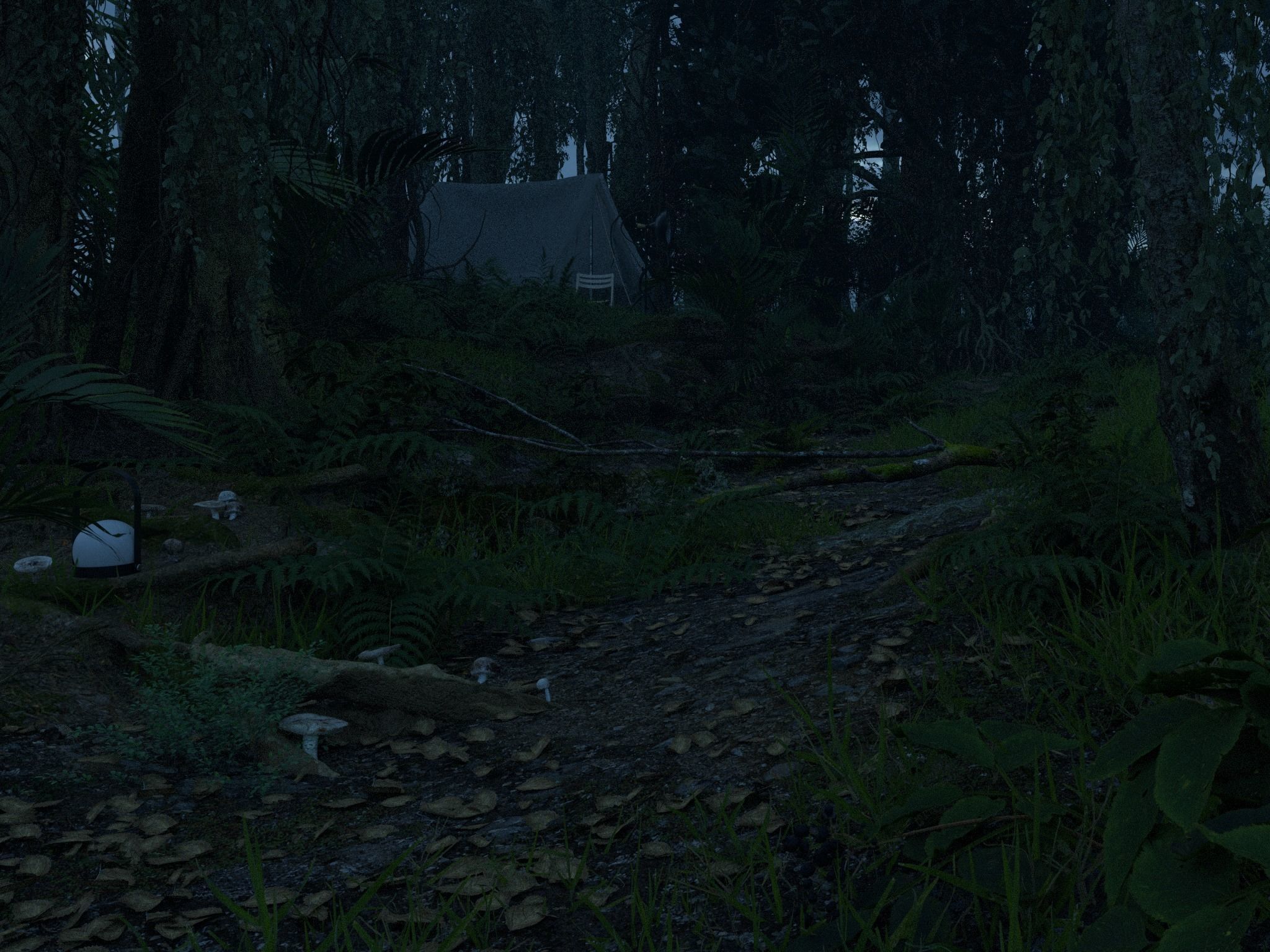 The Forest - Full Model Sketchup - V-ray Render 3D model_6