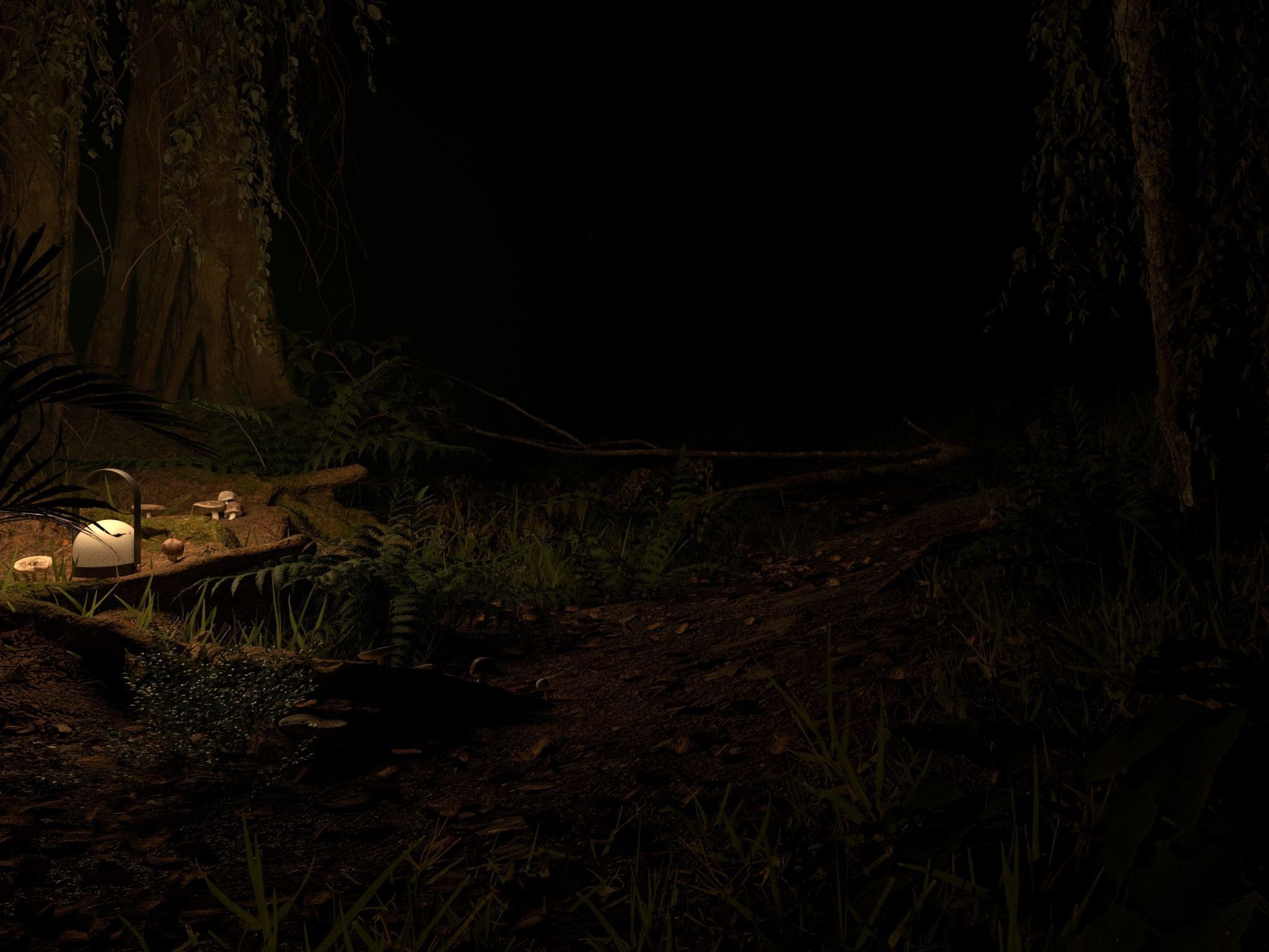 The Forest - Full Model Sketchup - V-ray Render 3D model_9