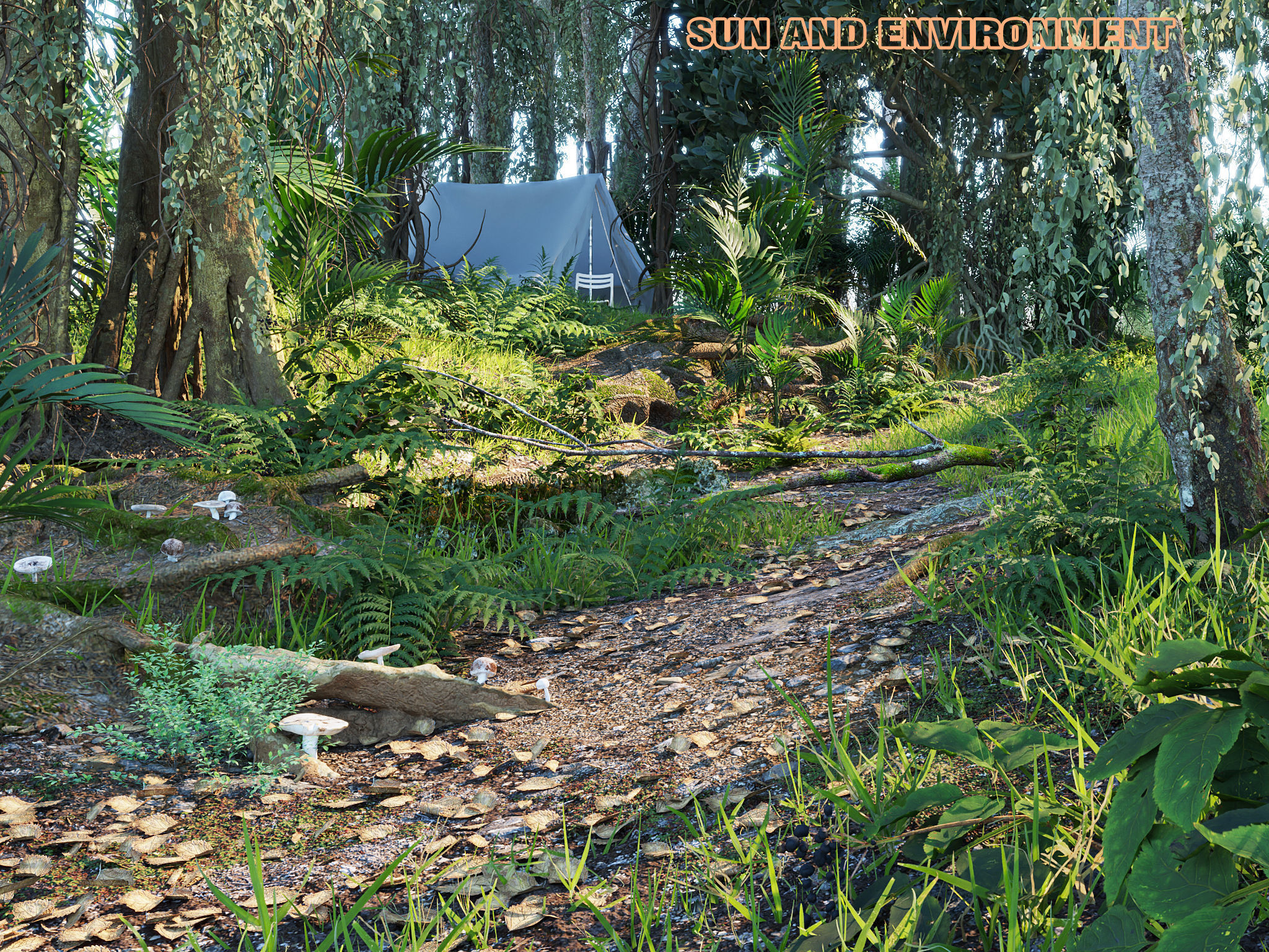 The Forest - Full Model Sketchup - V-ray Render 3D model_2