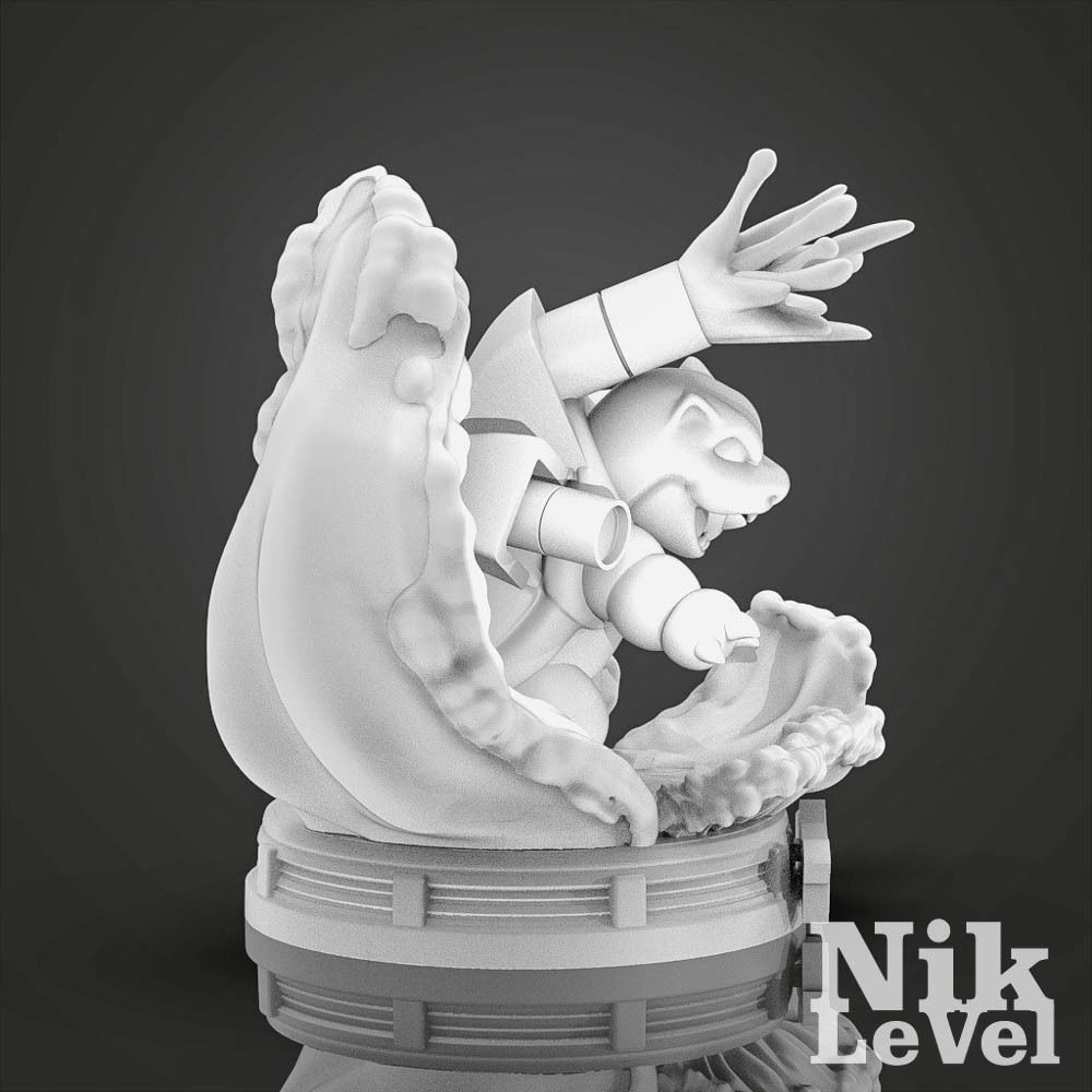 Blastoise Pokemon 3D Printable  3D print model_15