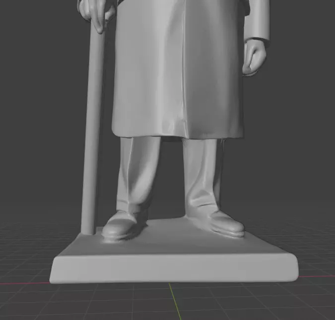 Winston Churchill 3D print model_24