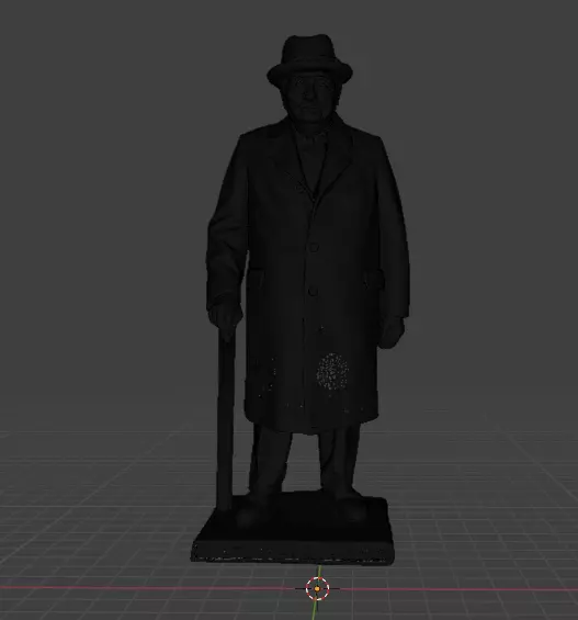 Winston Churchill 3D print model_27