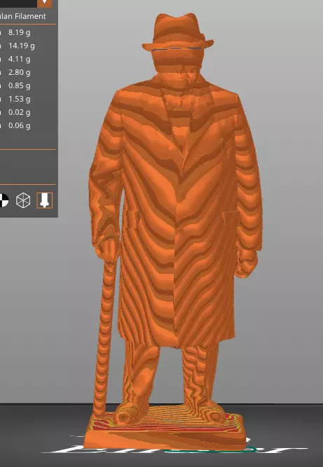 Winston Churchill 3D print model_25