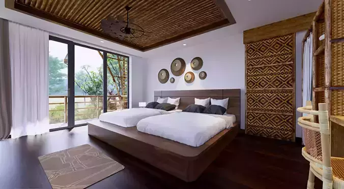 Bungalow interior design