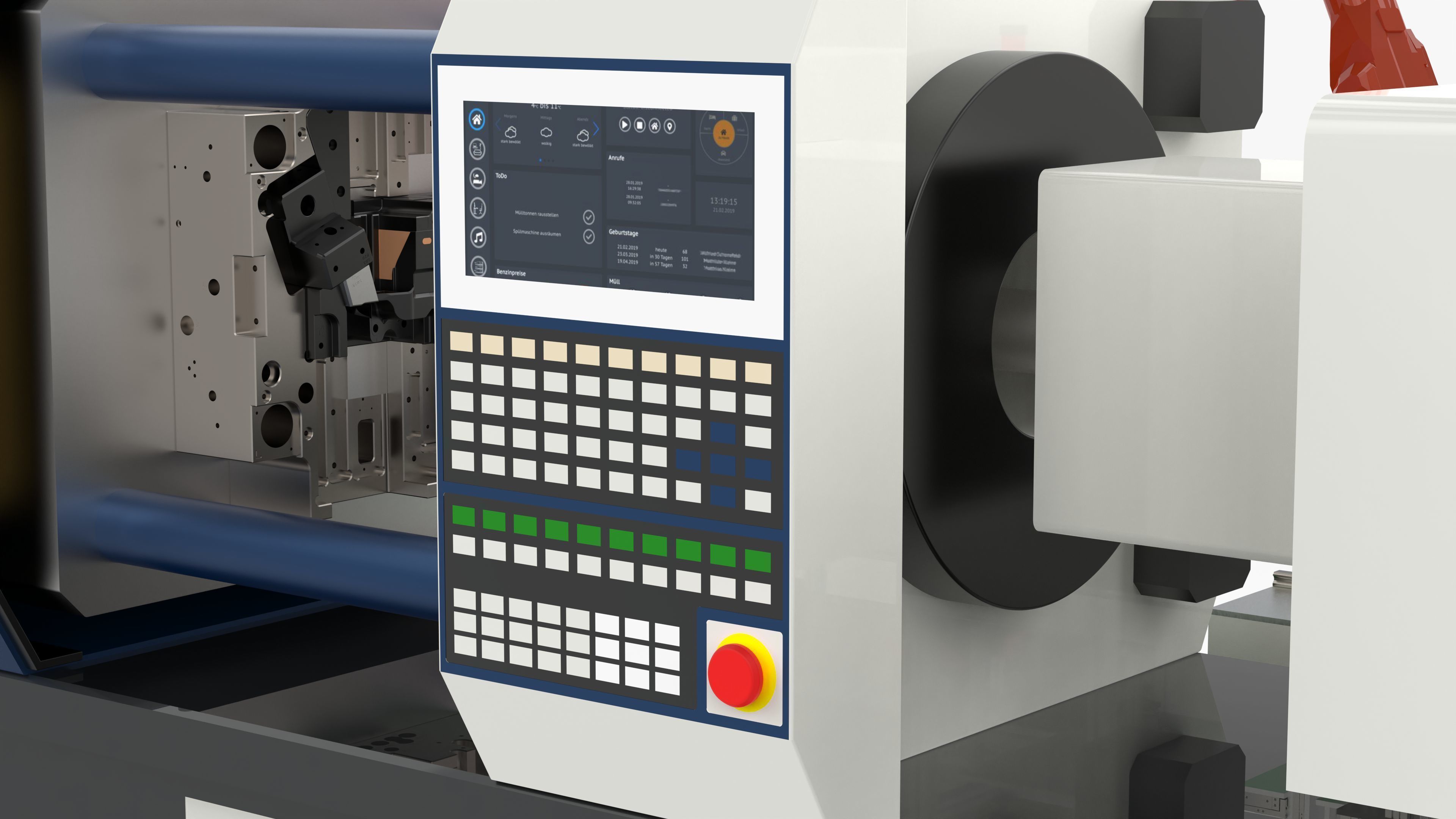 Automatic Bracket Loading Injection Machine 3D model CGTrader