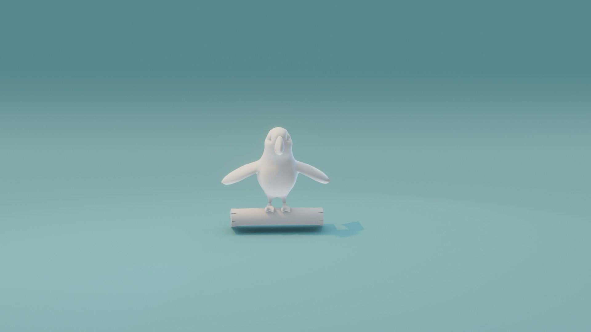 Cartoon Ara Parrot Animated and Rigged Base Mesh 3D Model Low-poly 3D model_16