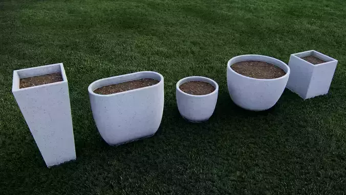 CONCRETE POTS