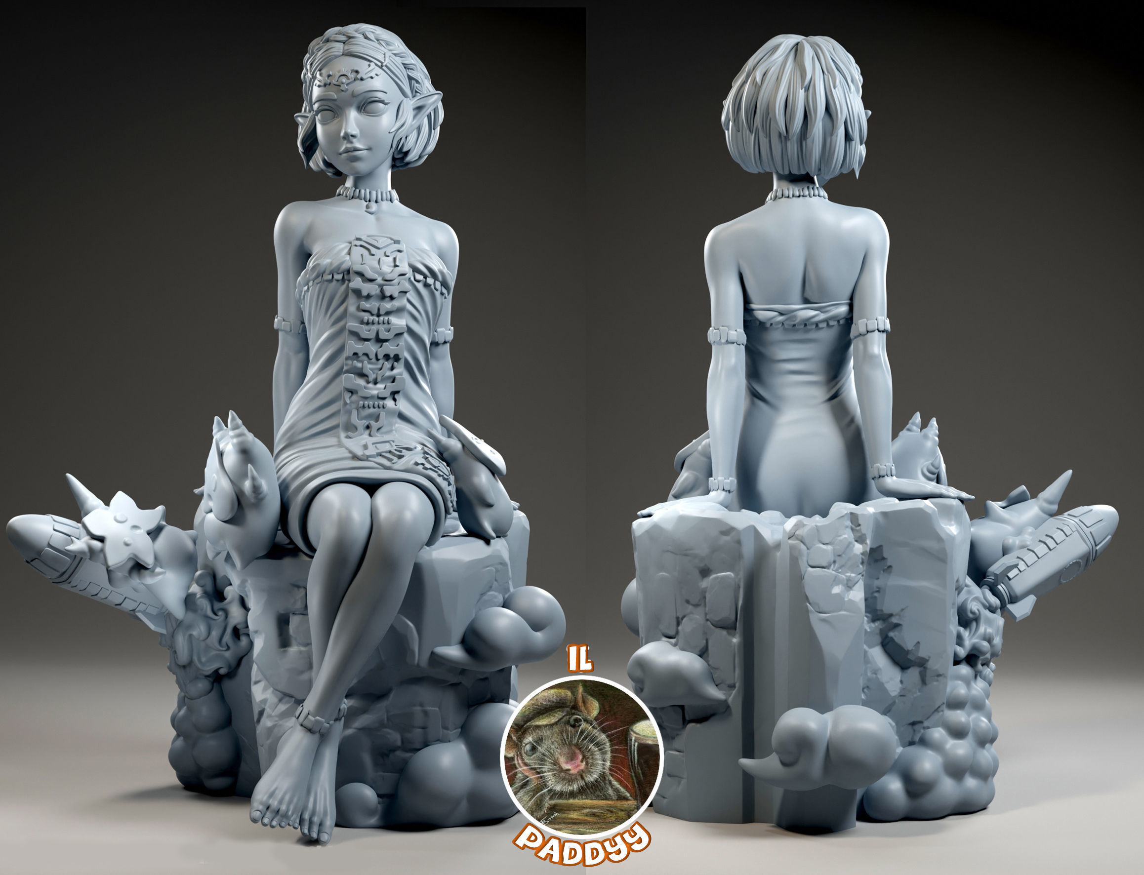 ZELDA FROM TEARS OF THE KINGDOM 3D print model_3