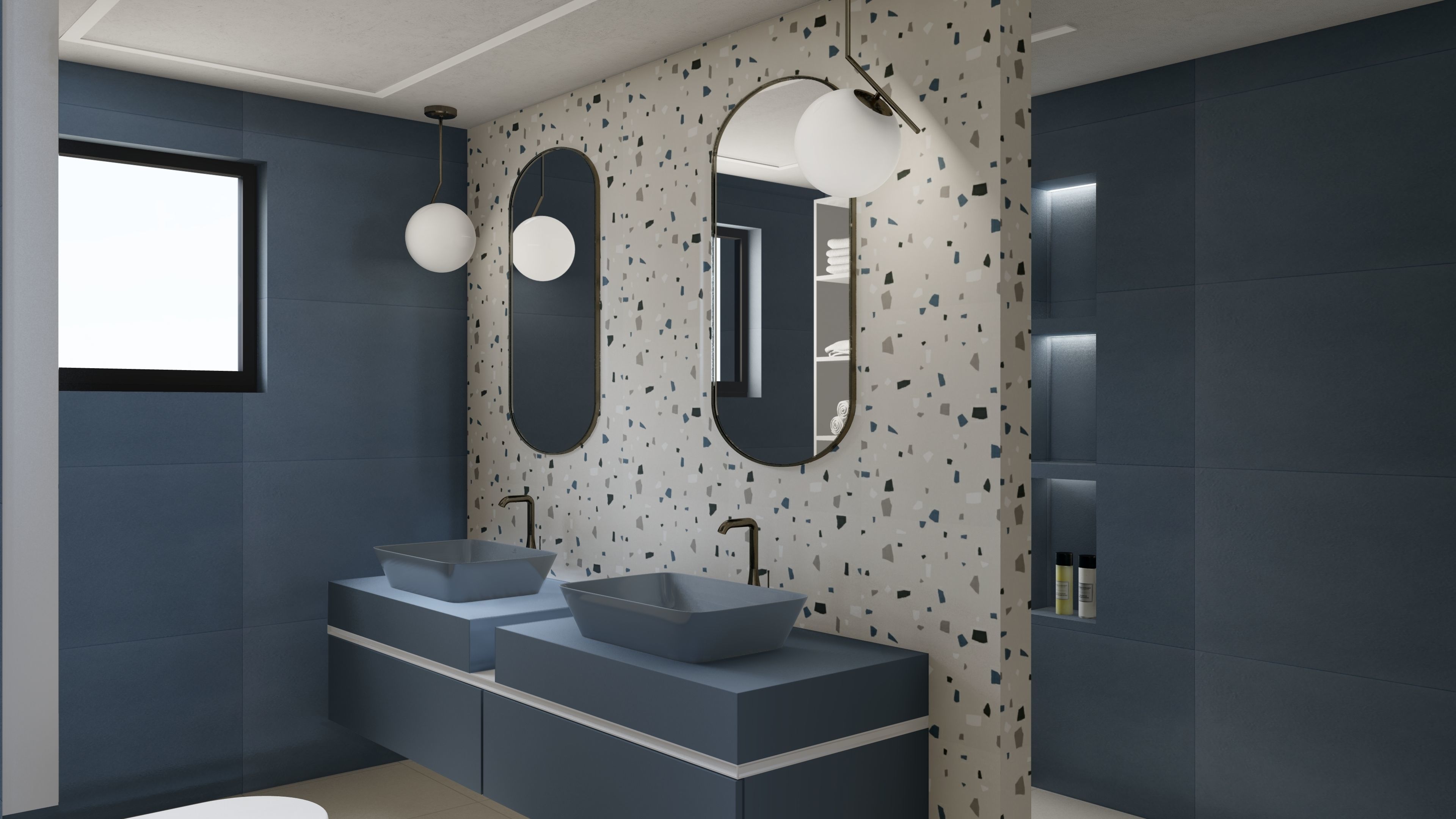 Bathroom Design  3D model_4