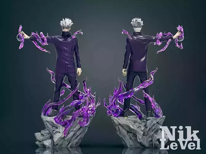 Gojo Satoru 3D Printable  2 3D print model