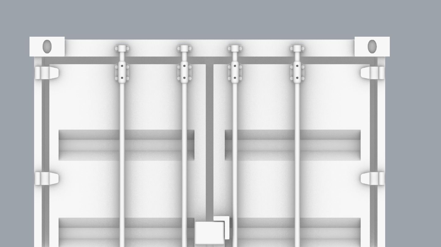 Shipping Container PM 3D print model_20