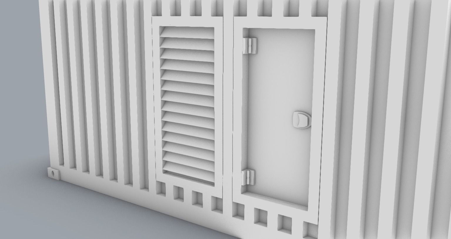 Shipping Container PM 3D print model_10