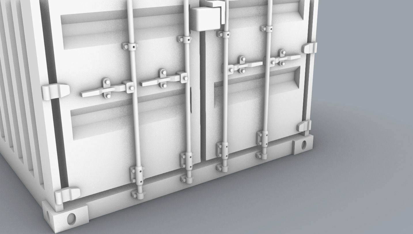 Shipping Container PM 3D print model_5