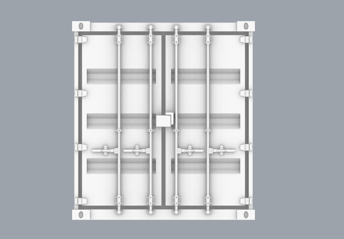 Shipping Container PM 3D print model_18