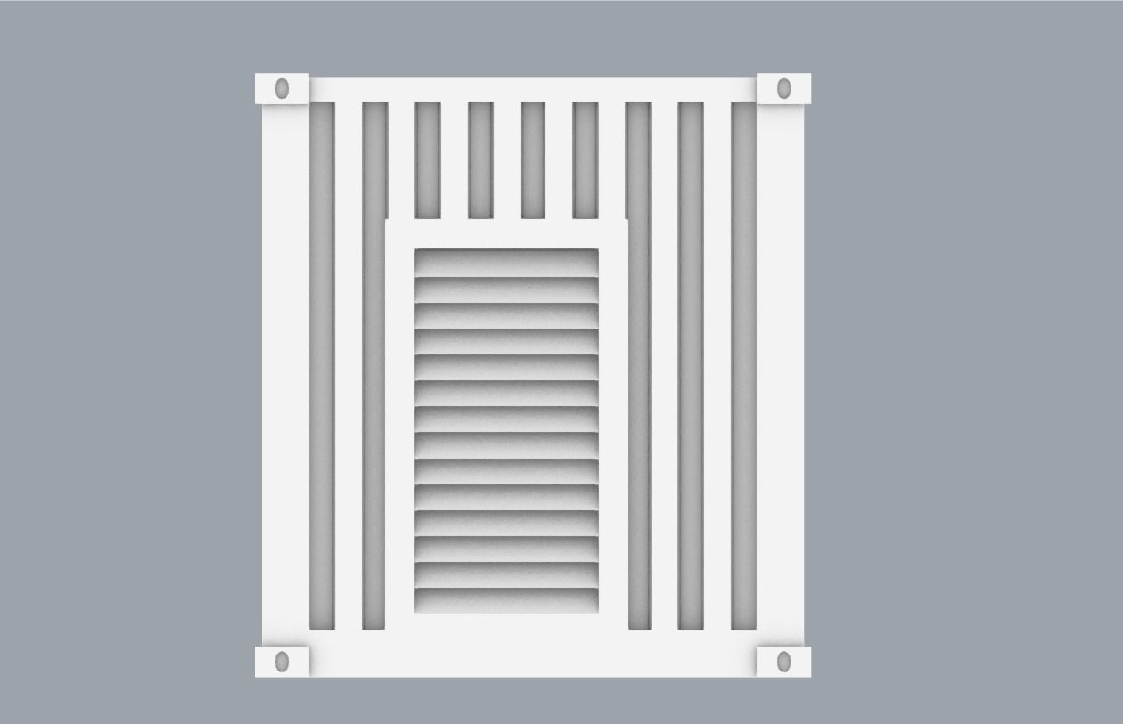 Shipping Container PM 3D print model_21