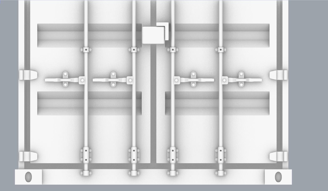 Shipping Container PM 3D print model_19