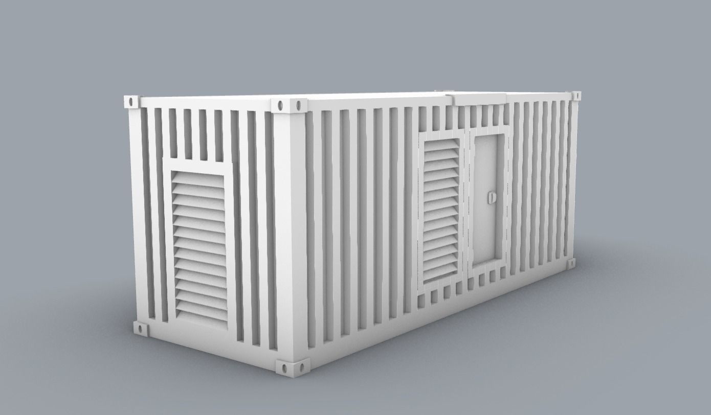 Shipping Container PM 3D print model_2
