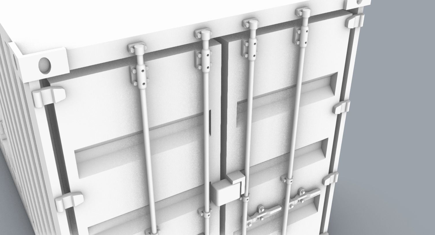 Shipping Container PM 3D print model_6