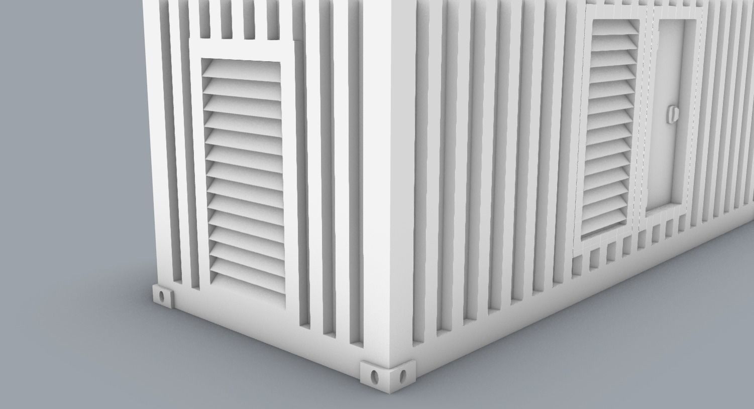 Shipping Container PM 3D print model_9