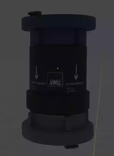 Systemtrenner 3D Modell 3D model