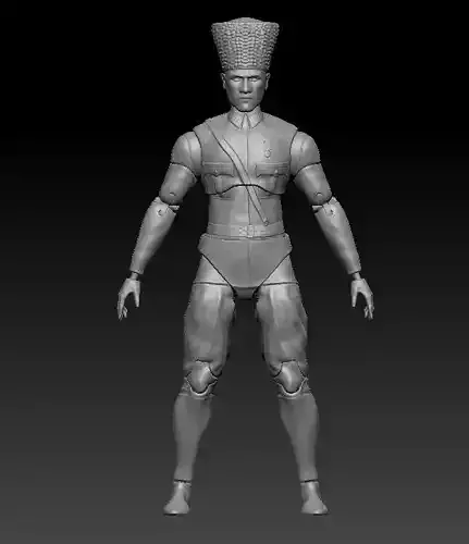 Mustafa Kemal Ataturk action figure