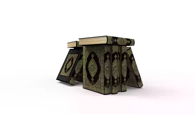 Quran 3d model 3D model
