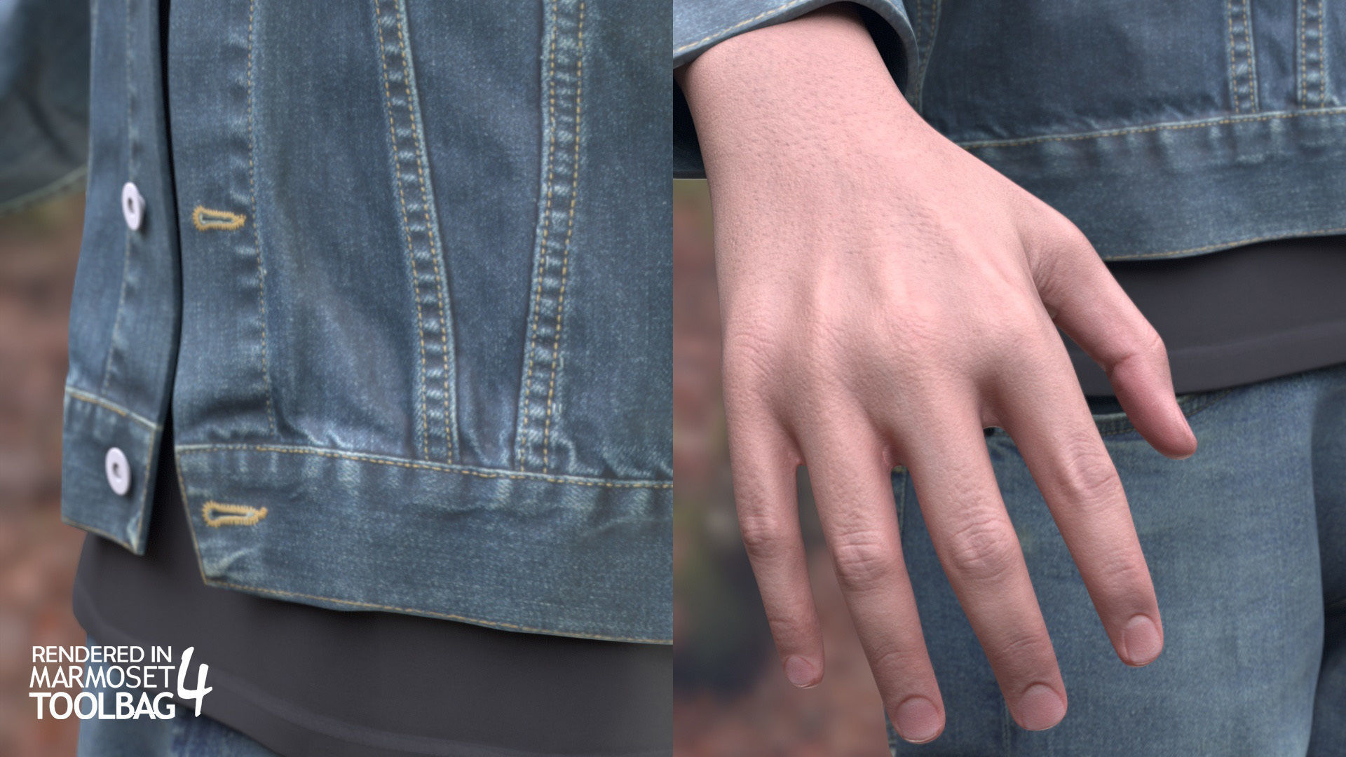 Man - Autumn Outfit 7 - Modular - Rigged Low-poly 3D model_14