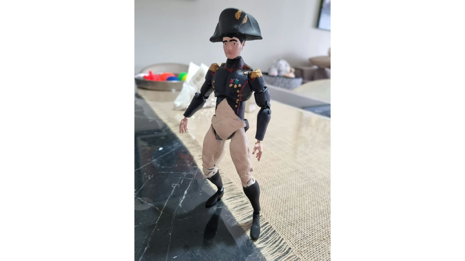 Napoleon Bonaparte Action Figure 3D print model_1