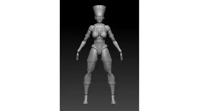 Nefertiti action figure