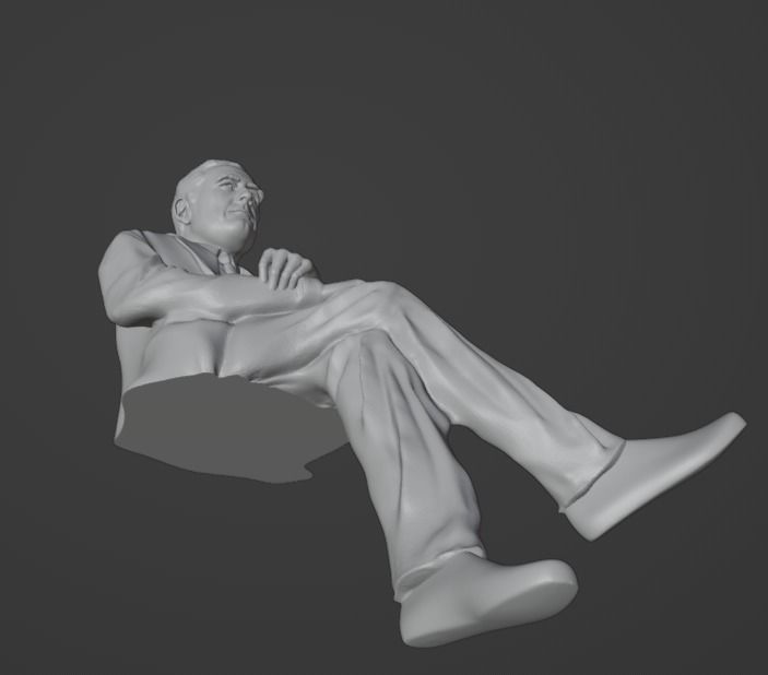 Franklin Delano Roosevelt 3D print model_17