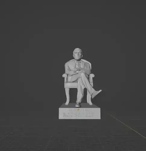 Franklin Delano Roosevelt 3D print model