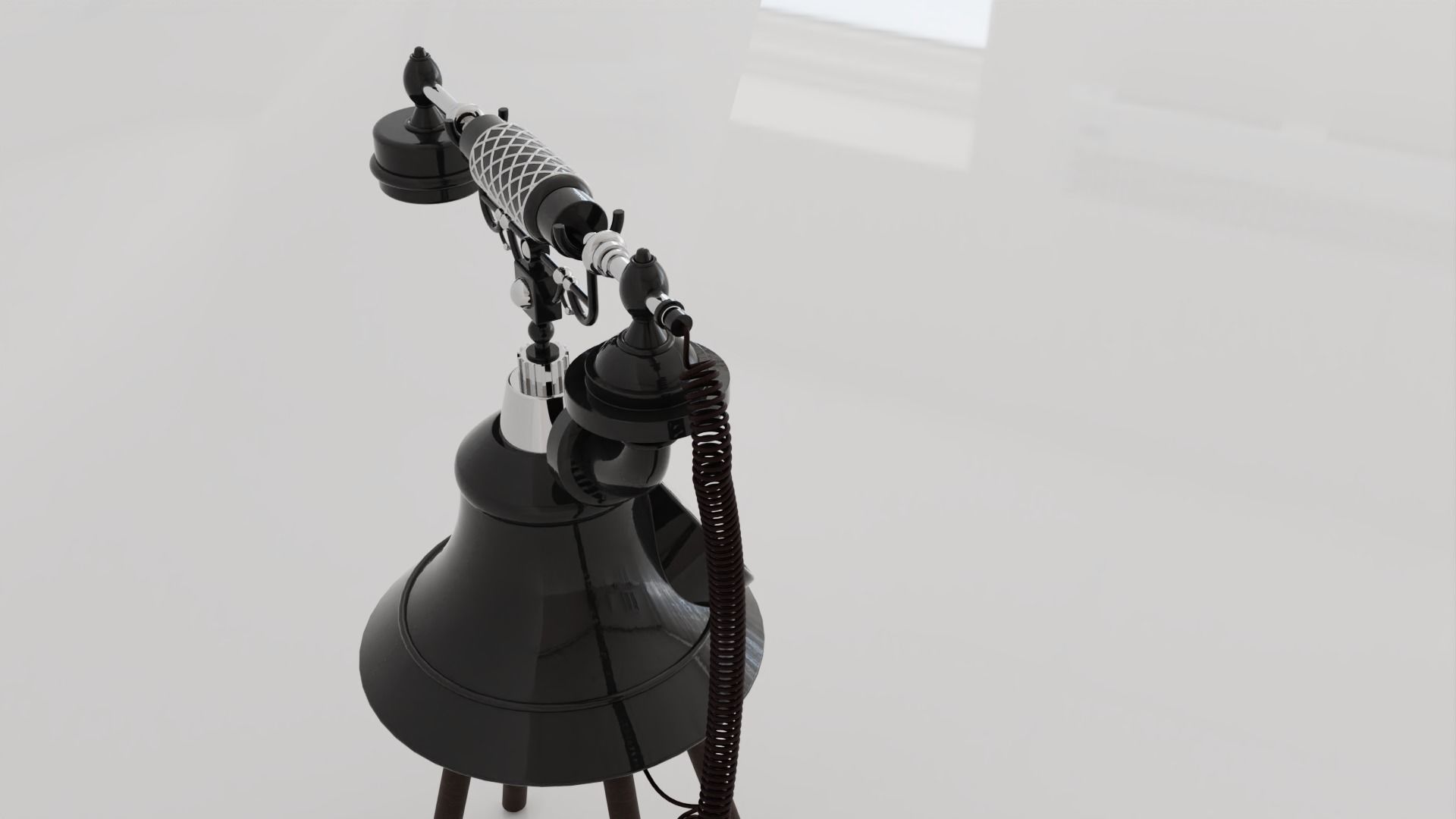 Old Phone  3D model_4