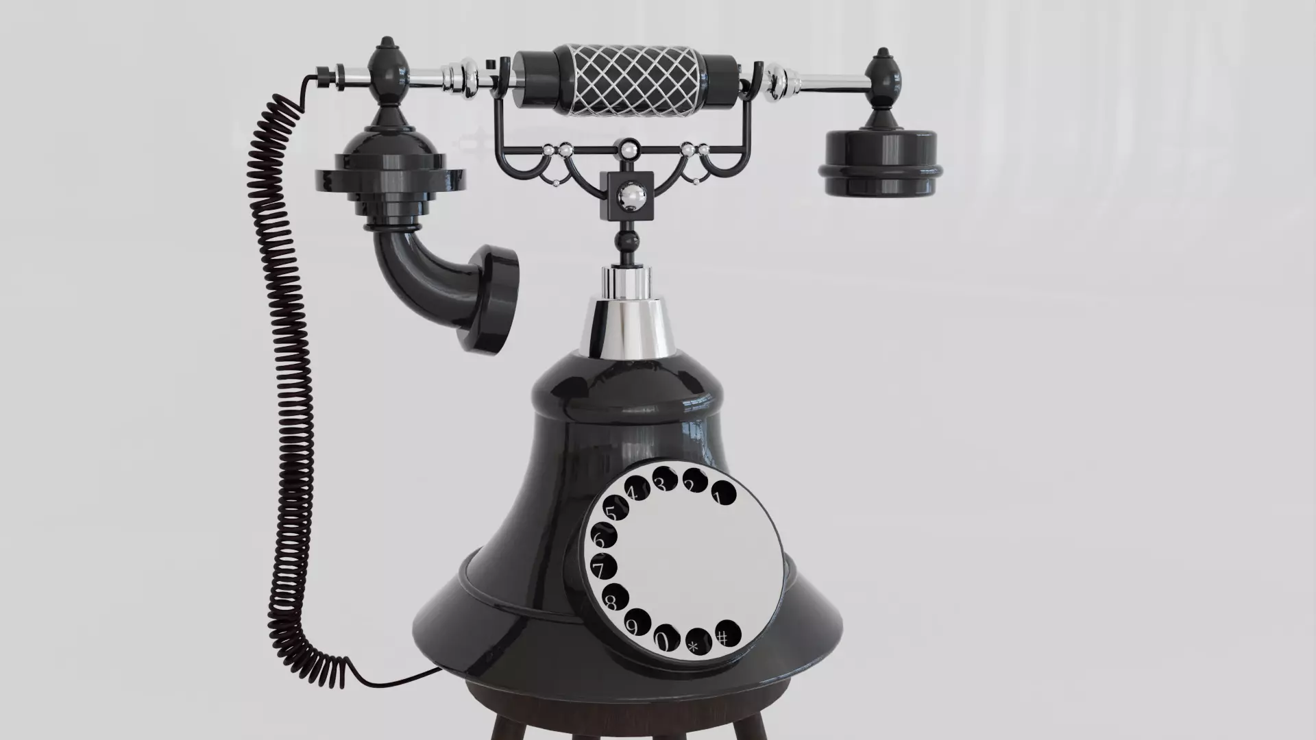 Old Phone  3D model_0