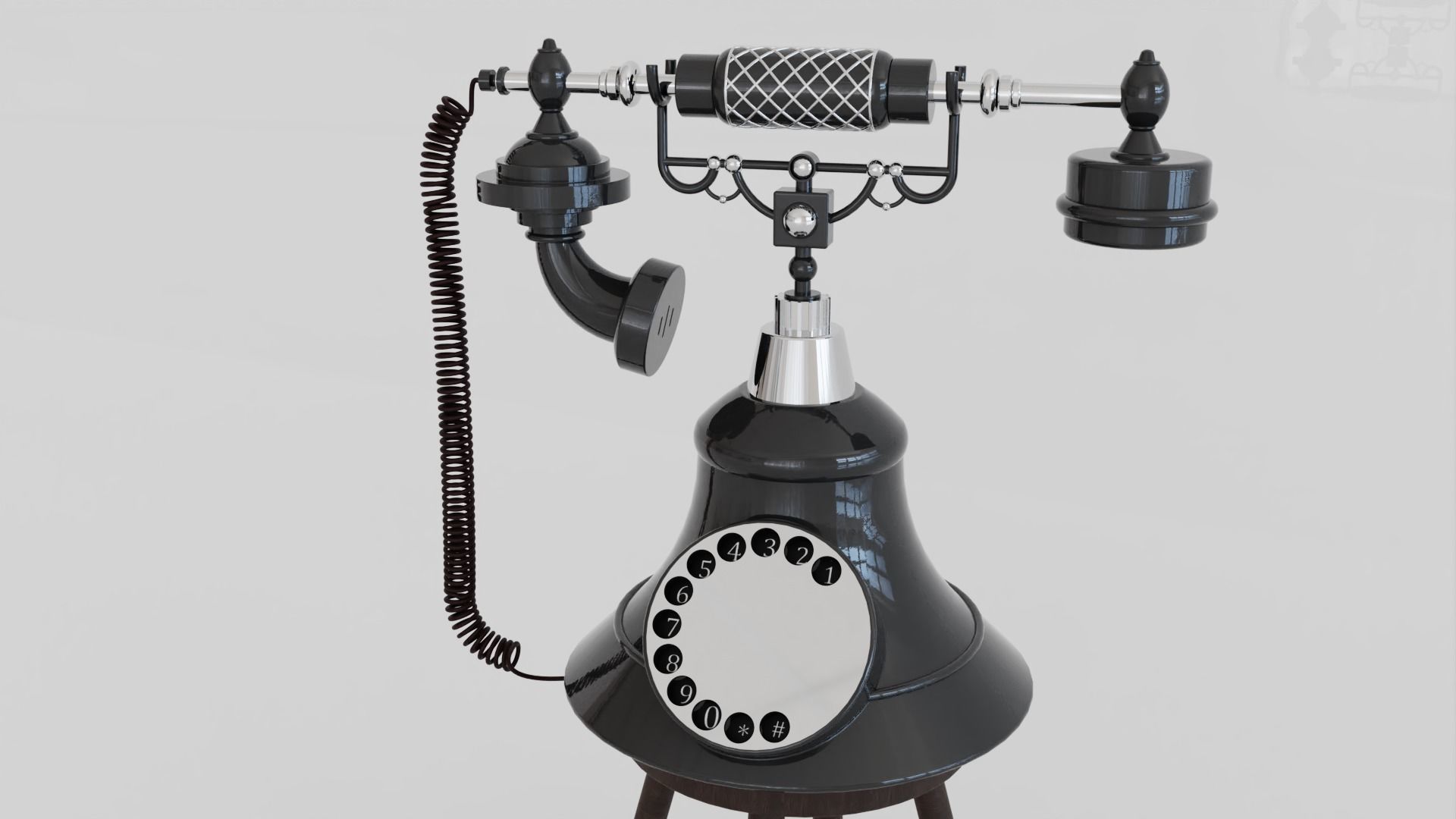 Old Phone  3D model_1
