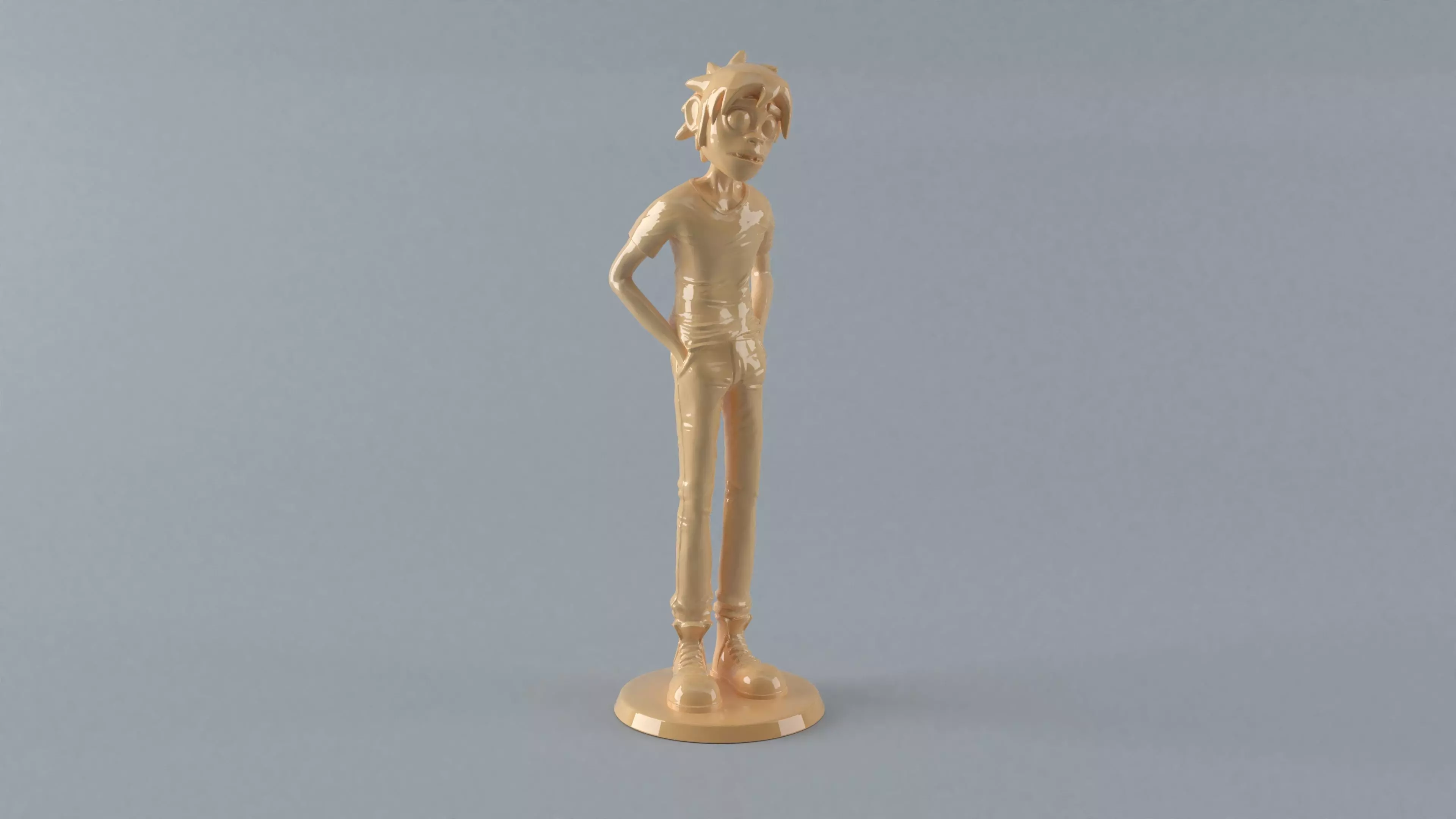 Gorillaz  3D print model_0