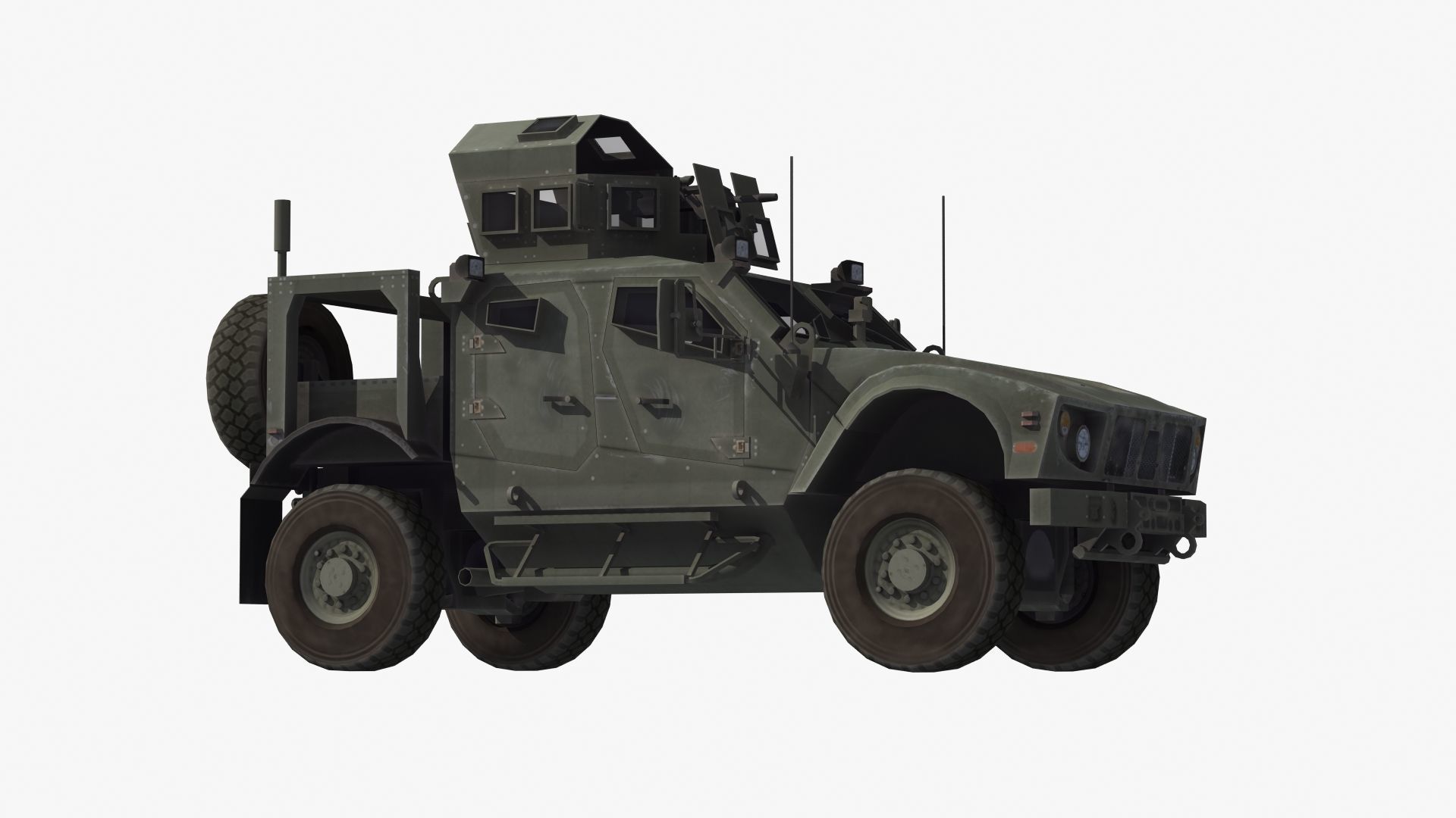 M-ATV M1240A1 MRAP 3D model_29